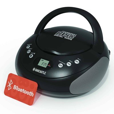 Majority Oakcastle CD250 Portable Bluetooth CD Player