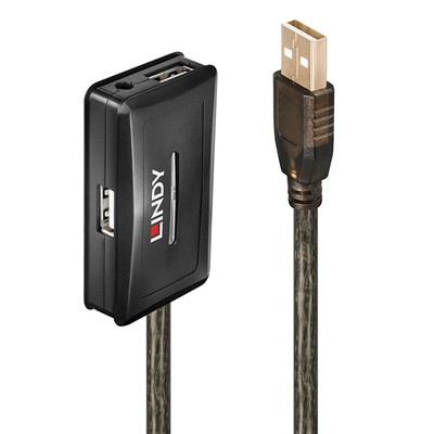 Lindy 10m USB 2.0 Active Extension Hub 42635