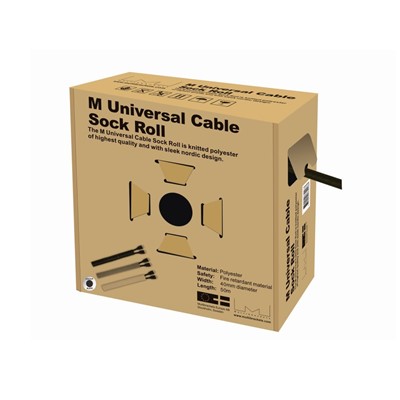 Multibrackets M Universal Cable Sock Roll Black 4 7350022732483