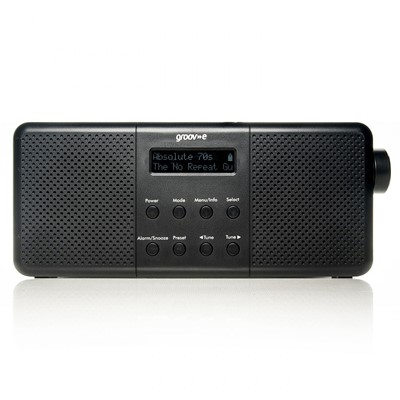 Groov-e Rechargeable DAB & FM Radio with Bluetooth
