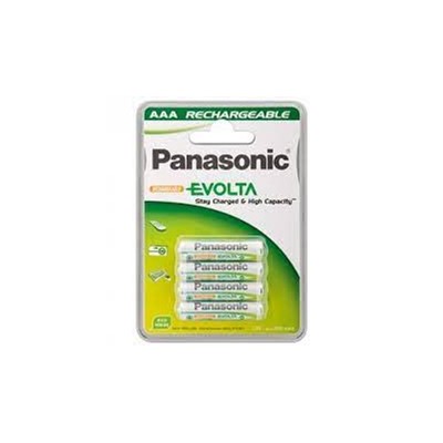 Panasonic HHR4MVE4BC  - AAA rechargeable bat 4pk