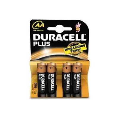 Duracell MN1500B4 - Duracell Plus Power AA 4pk